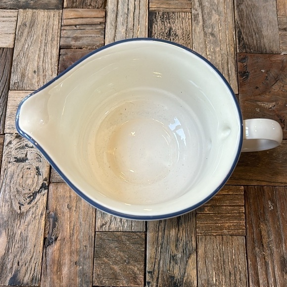 Lenox Poppies On Blue Vintage Sauce Gravy Boat - Picture 5 of 7
